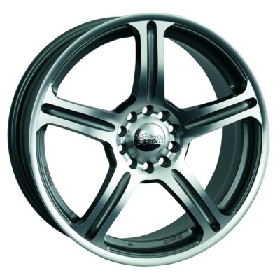 PRIMAX 772 Rim 15X6.5 4x100/4x114.3 Offset 35 Machined (Quantity of 1)