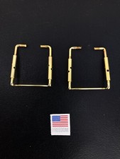 2Pcs 4/4 Size Violin Replacement Chin Rest Clamp Screws Gold