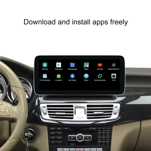 For Mercedes CLS W218 Android Screen Apple Carplay Upgrade Autoradio GPS 12.3” - Bild 10 von 12