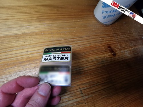 Colnago Tubi Speciali Master decal X1 sticker adesivi autocollant ステッ - Foto 4 di 5