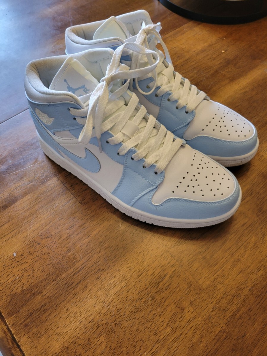 light blue air force jordans