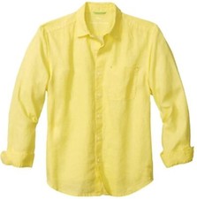Tommy Bahama Men's Sea Glass Breezer Linen Shirt, Medium