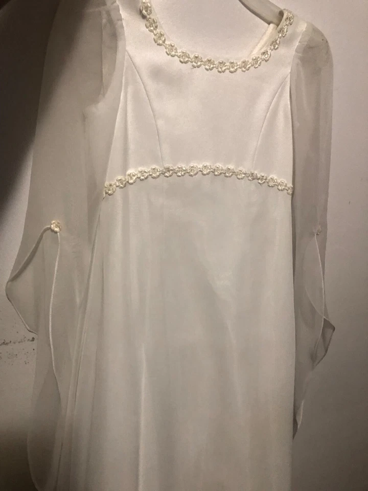 david свадебное платье для девочки-цветочницы размер 7 - Изображение 3 из 4