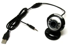 USB 50.0 M 6-LED Webcam Web Cam Camera With Built-in Mic for Laptop Desktop PC