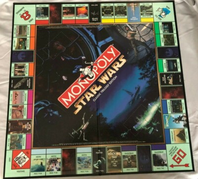 STAR WARS MONOPOLY CLASSIC TRILOGY EDITION!!! | eBay