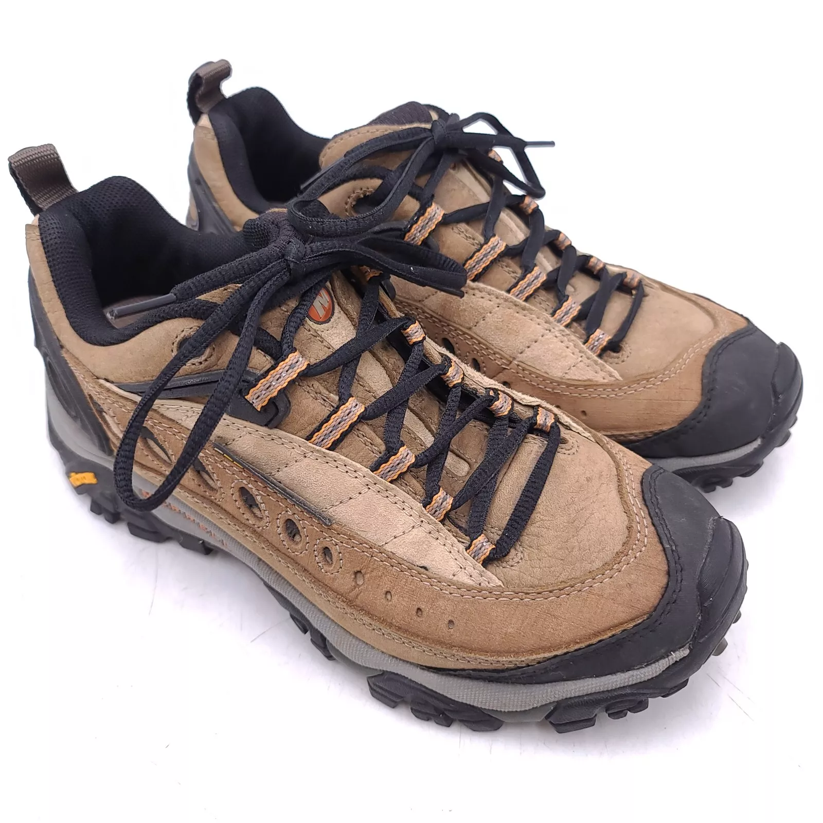 merrell pulse ii mid smoke lace up trail hiking waterproof boots