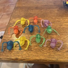 10x FINGER PUPPETS FRIGHT MONSTER KIDS FUN TOY BIRTHDAY PARTY BAG FILLERS