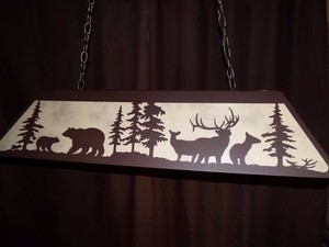deer pool table light