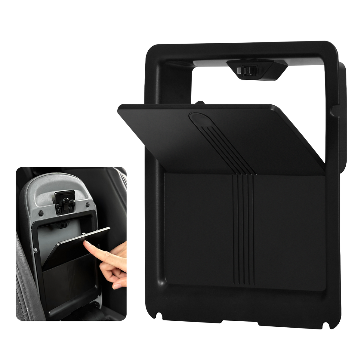 ★新品未使用★TOYOTA CAR LOCK 収納ケース付き Hidden Storage for 2009-2013 Toyota Corolla 10th Gen Center