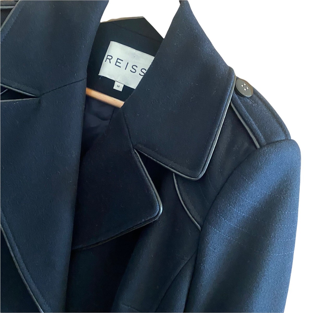 【海外限定】REISSウール混ジャケット☆Tally double-breasted t REISS Tally Tailored Fit Textured Double Breasted Blazer in