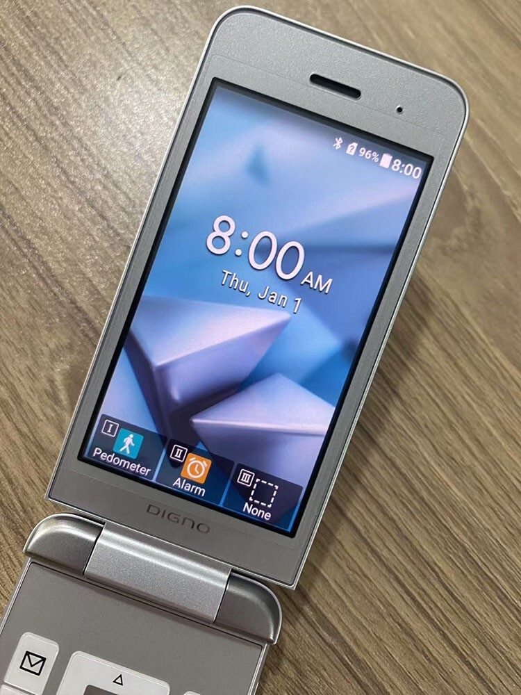 99%N ew Kyocera 903kc DIGNO-Unlocked Flip Sliver Smartphone