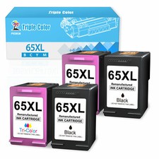 65 XL 65XL Ink Cartridge For HP Deskjet 2600 2652 3755 ENVY 5010 5052 5055 LOT