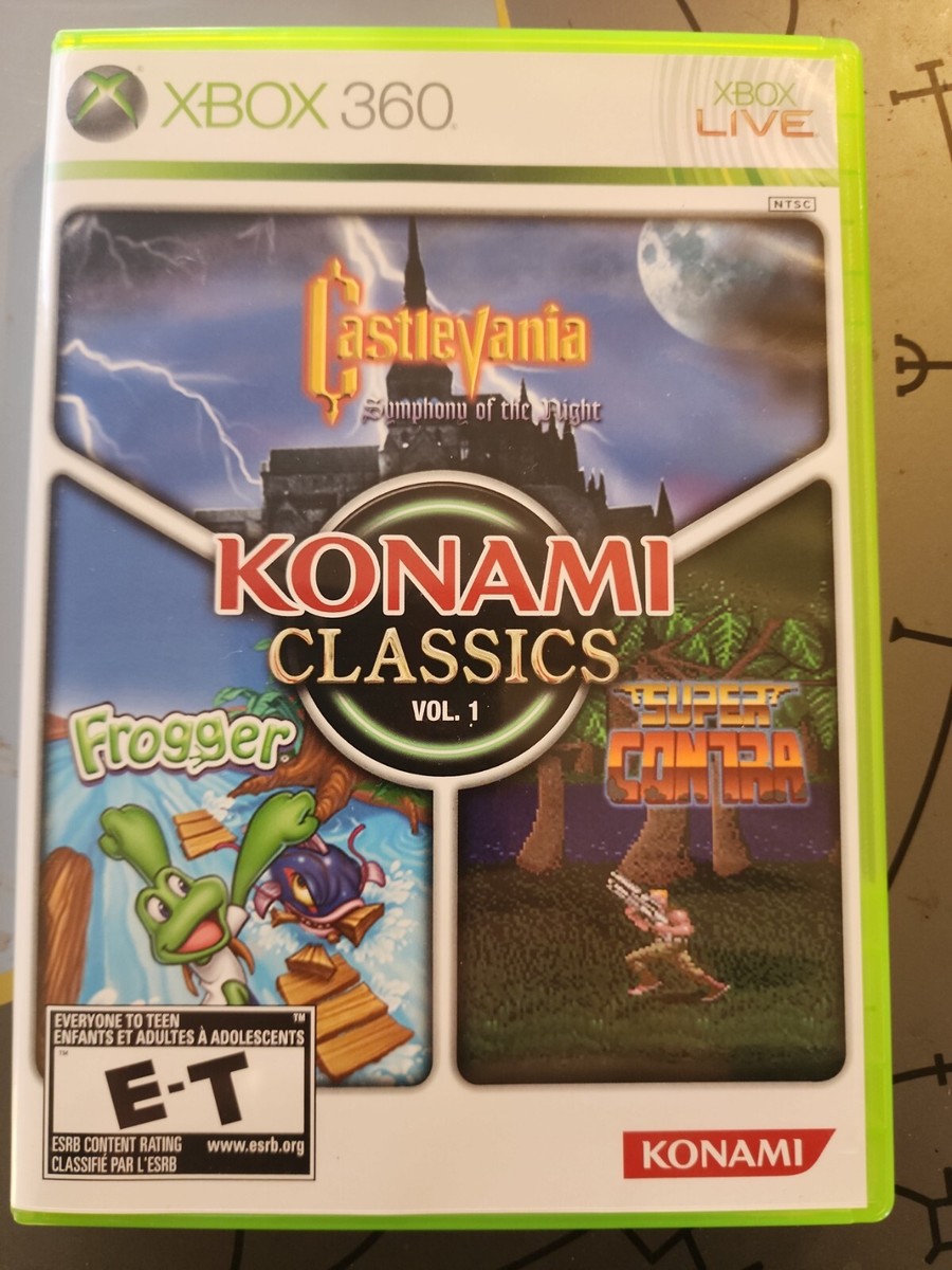 Konami Classics Vol 1 Complete in Box CIB | Microsoft Xbox 360