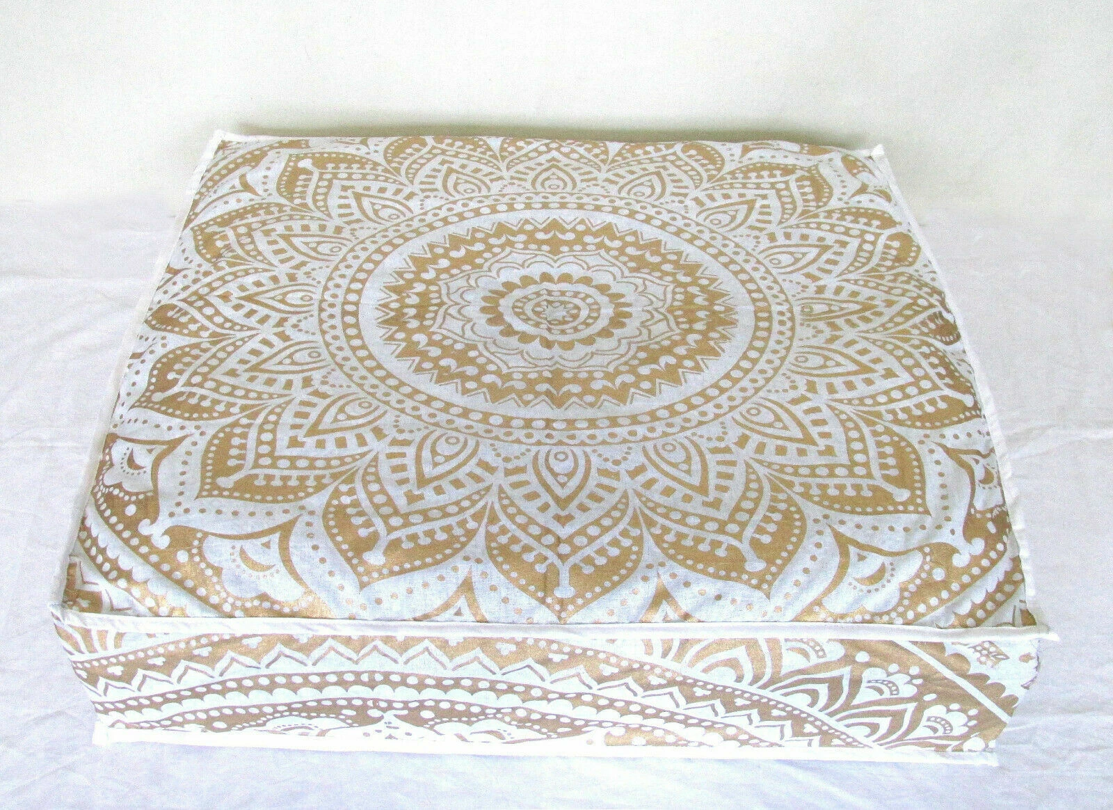 Indian Cotton Pillows Square Mandala Cushion Cover Meditation
