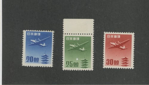 JAPAN-- Set of Airmail Stamps Scott #15-#C17