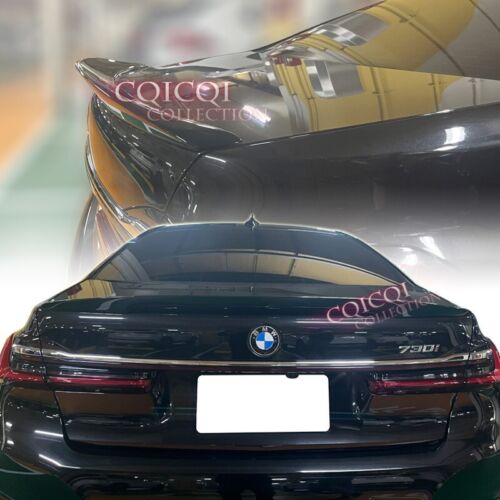 Gloss Black BMW 16~21 G11 G12 7-series High Kick performance type trunk spoiler◎ - Picture 2 of 4