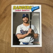 2026 Topps Heritage Josh Smith Chrome #301 Texas Rangers