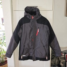 Champion Venture Dry Ski Jacket Youth Size Large Gray