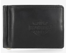 Harley Davidson Men's Card Release Bifold Wallet Black MWM108/08