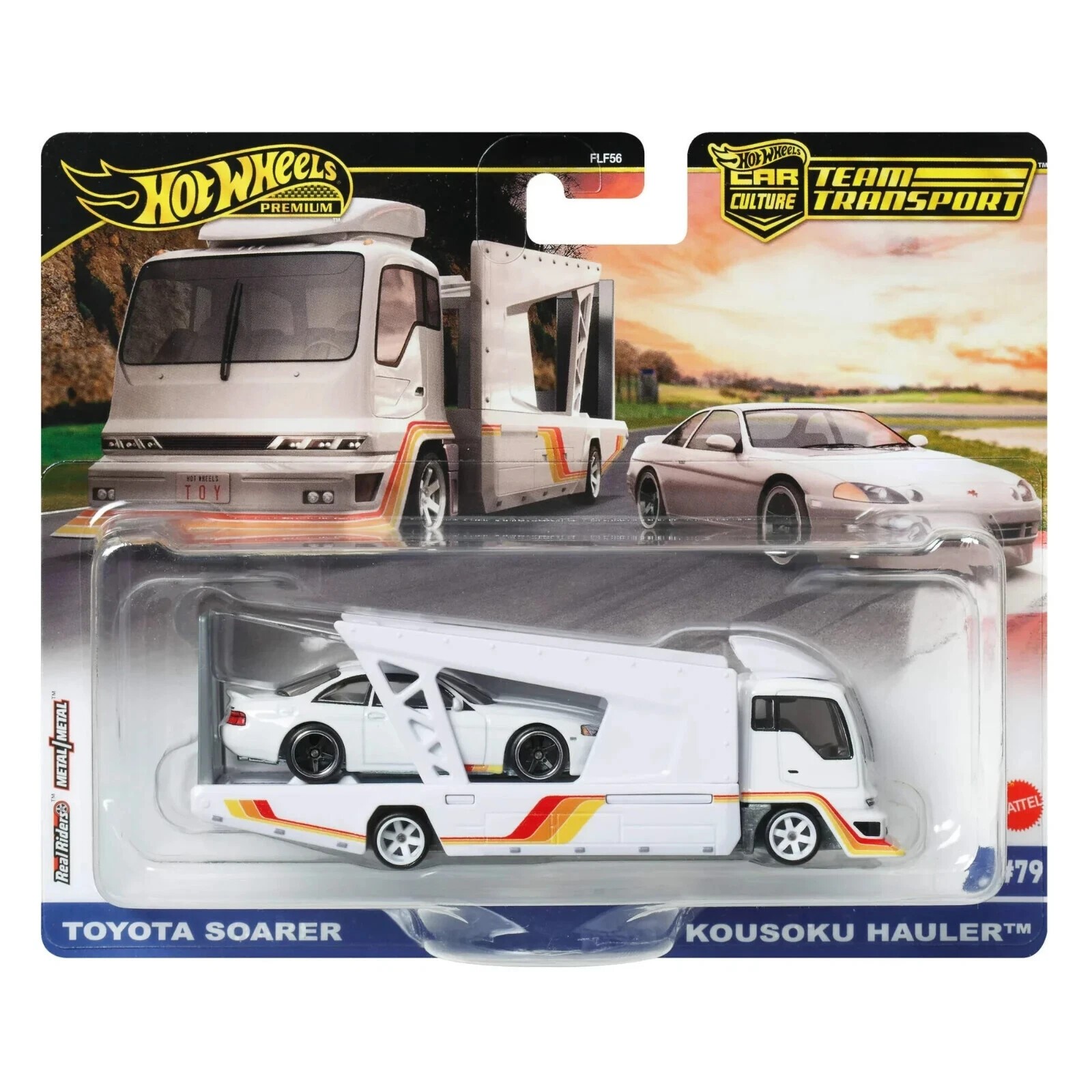 Hot Wheels Team Transport Toyota Soarer et Kousoku Hauler miniature 1/64