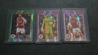Topps Flagship UCC 24/25 Arsenal Green/Purple Raywave Martinelli/Raya/Havertz