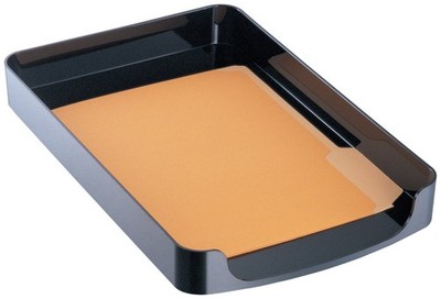 2200 Series Executive Legal Tray, Front Load, Black (22242)