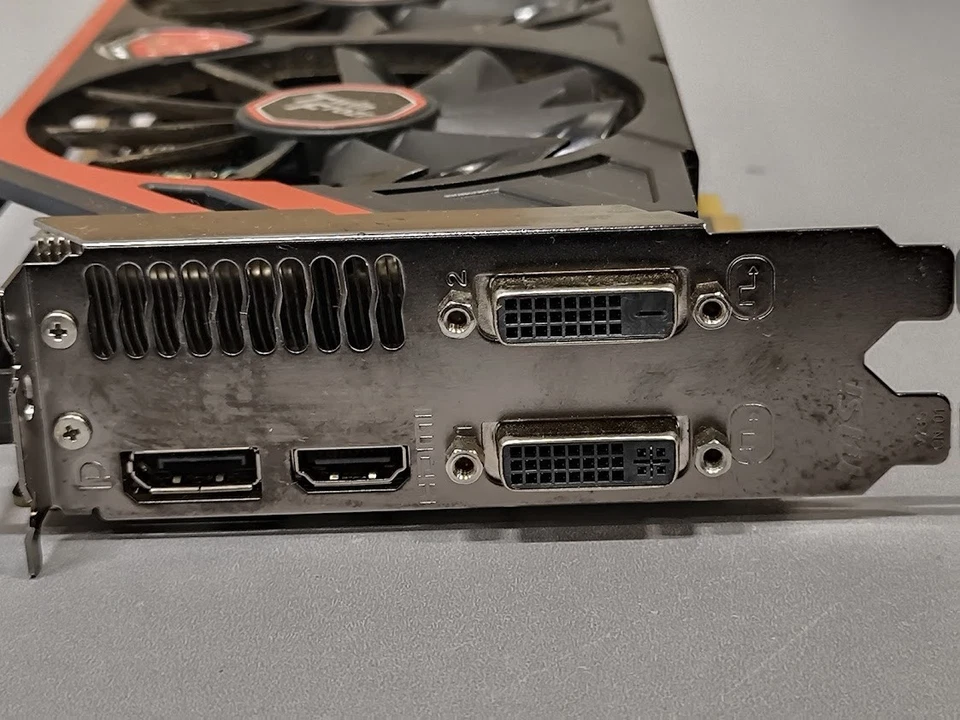 MSI N760 TF 4GD5/OC Gaming Graphics Card - Used, Working - Image 4 of 4