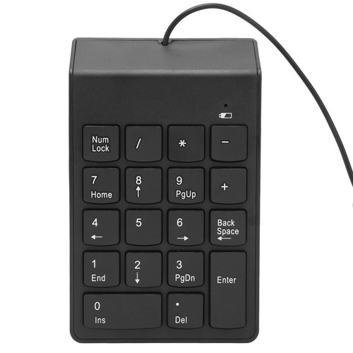 Numeric Keypad 18 Keys Usb2.0 Plug And Play Ergonomic Design Size Nonslip ESE - Picture 21 of 22