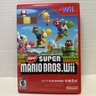 NEW SUPER MARIO BROS WII for Nintendo Wii (2009) CIB Complete *TESTED*