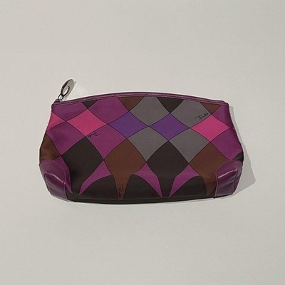 バッグ Emilio Pucci pouch/clutch Emilio Pucci Vintage Pouch Bag with Patterned Lining Multicolor