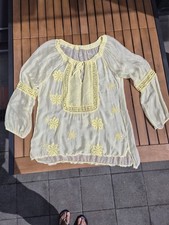 Sonnengelbe leichte Bluse  38/40