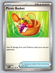 Picnic Basket 184/198 Scarlet & Violet Base Set