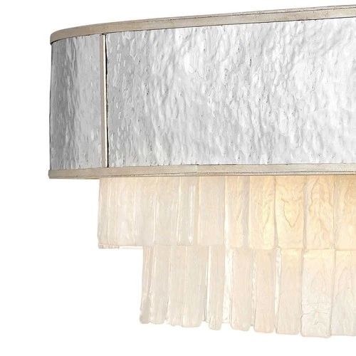 Fredrick Ramond FR32709 Gold Reverie 10-Light 43"W Crystal Linear Chandelier - Picture 2 of 4