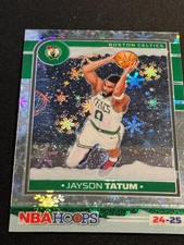 2024-25 Panini NBA Hoops Jayson Tatum Chrome Winter Prizm Boston Celtics