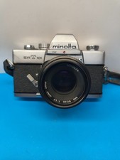 Minolta SRT 101 Film Camera 50mm F/1.7 /JPN Camera Strap Parts or Repair