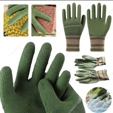 2 Pairs Gardening Gloves Thorn Proof Protection, Breathable Garden Waterproof