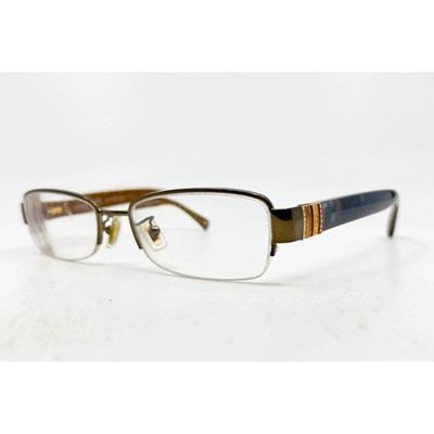 Coach Eyeglasses Womens Brown Dark Tortoise HC 5027B Cecily 52-17-135