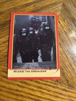 1984 Fleer Dune Release the Sardaukar #102