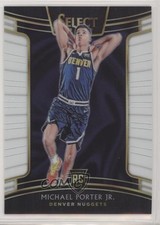 2018-19 Panini Select Concourse White Prizm 19/149 Michael Porter Jr #37 ot4