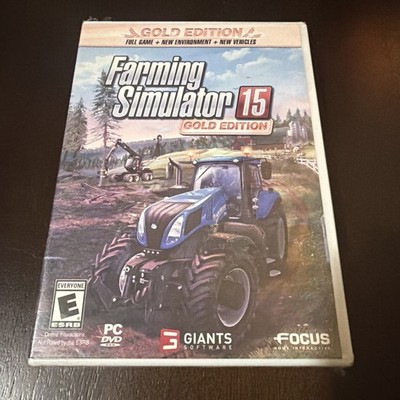 Farming Simulator 15  Gold Edition PC,DVD-ROM  2015 With Manual