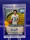 2026 Bowman U Best Basketball Derek Dixon Yellow Velocity /75 North Carolina