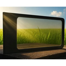 Passenger Side Sliding Door Window Glass Fits 15-23 Ford Transit Mid/High Roof