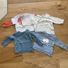 4 Baby Langarm Oberteile Pullover Jungen Gr. ...
