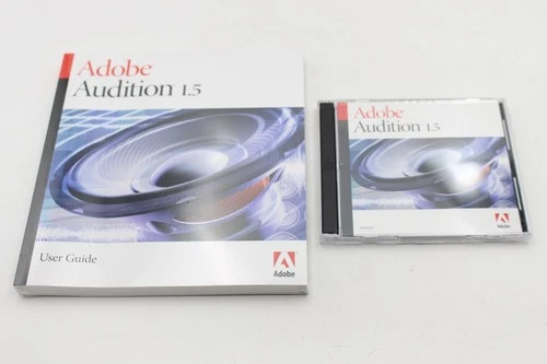 Adobe Audition For Windows FULL Version 1.5 Audio Editing + User Guide