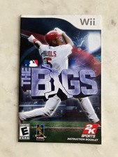 The Bigs  Wii  Manual Only
