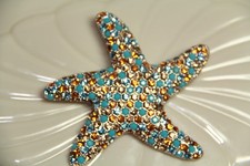 Vintage Starfish Brooch