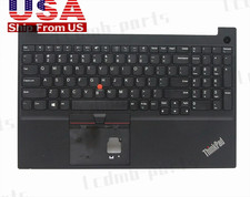 5M10W64513 For Lenovo Thinkpad E15 Gen 2 20T8 20T9 Palmrest Keyboard Black USK
