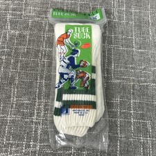 Ballston Vintage Tube Socks Roller Derby 1970s Green Stripe NWT Size 9-15 Sports