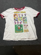 m912 ZARA Topolino Collab TShirt donna grande manica corta cotone ottima