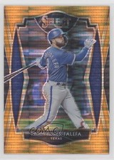 2021 Panini Select Premier Orange Pulsar Prizm 7/18 Isiah Kiner-Falefa #180 09zg